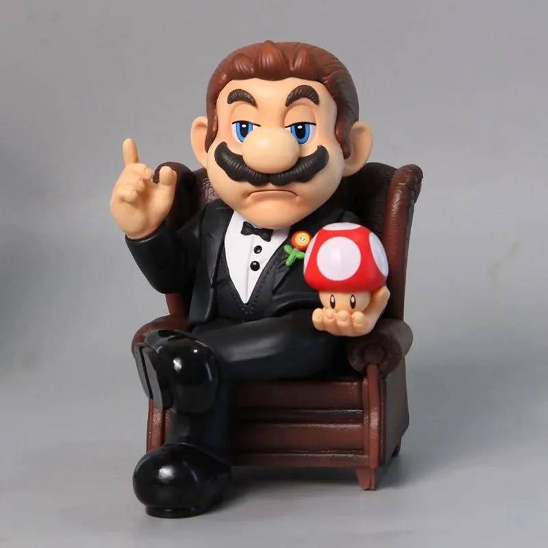 Super Mario "Il Padrino" - Esclusiva Statuina da Collezione