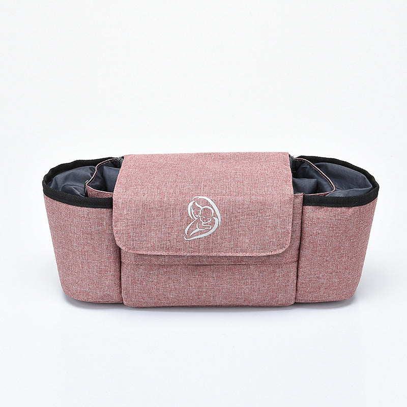 Organizzatore Multifunzione per Passeggino – Borsa Porta Oggetti con Portabiberon