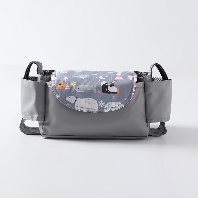 Organizzatore Multifunzione per Passeggino – Borsa Porta Oggetti con Portabiberon
