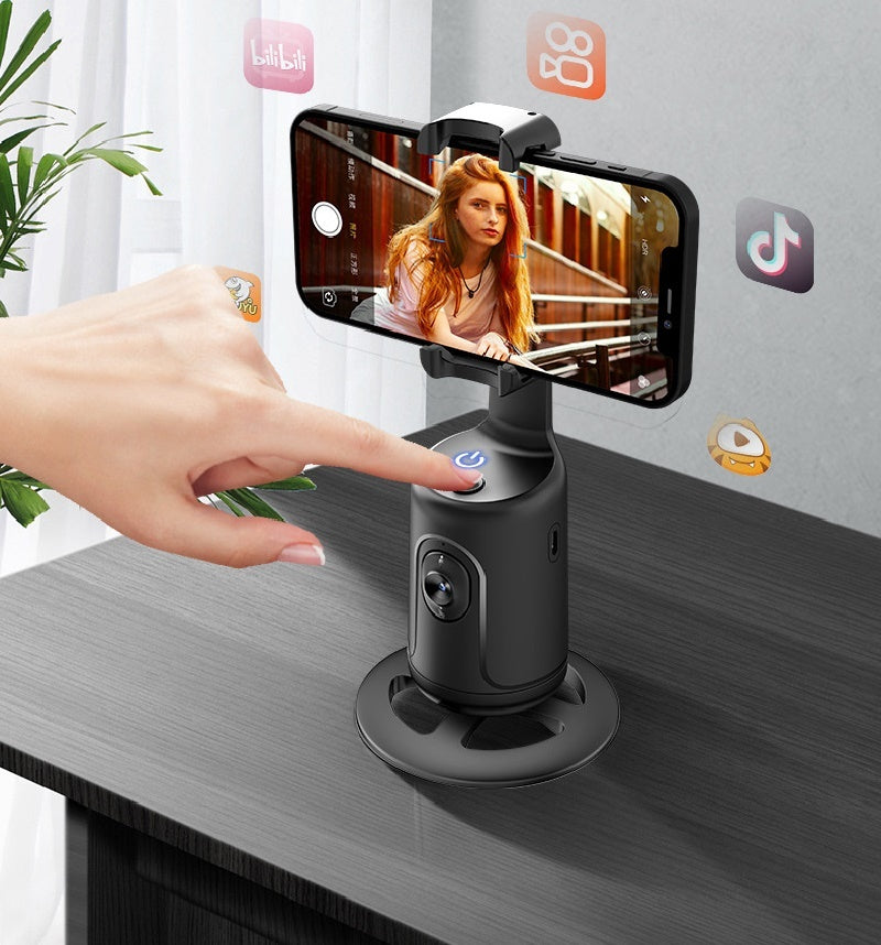 Supporto per Smartphone con Stabilizzatore per Video 360°, Vlog e Live, Treppiede Incorporato
