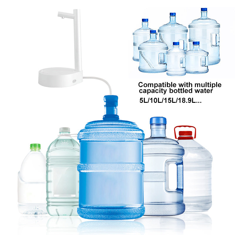 Distributore d'Acqua Automatico Senza Contatto – Ricaricabile USB per Bottiglie