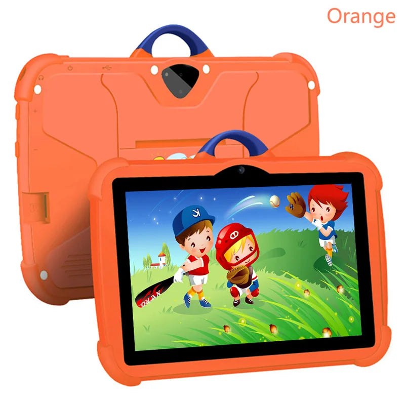 Tablet per Bambini 7 Pollici BDF - Quad Core, 4 GB RAM, 64 GB ROM, Android 13, Doppia Fotocamera, Wi-Fi, Bluetooth, Design Ultra Slim, Ideale per Apprendimento e Giochi