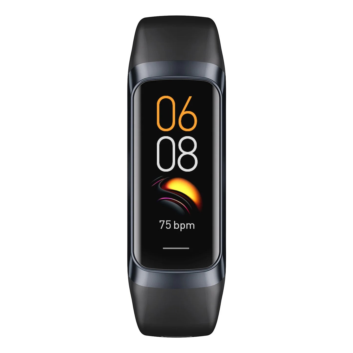 Orologio intelligente da uomo e da donna, braccialetto intelligente da polso da 1,1 pollici AMOLED, frequenza cardiaca, impermeabile, temperatura corporea, fitness tracker