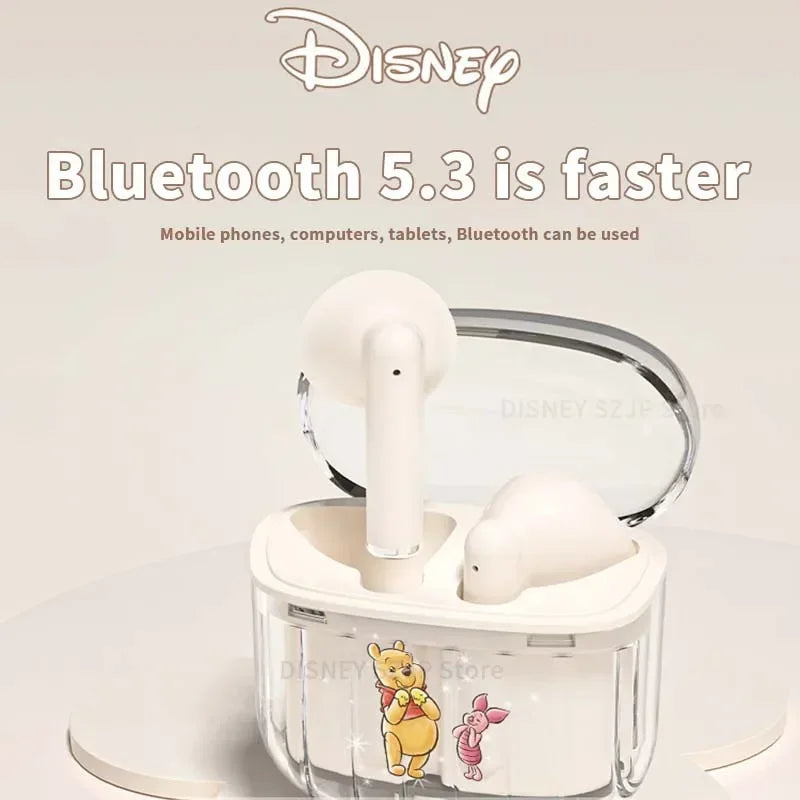 Auricolari Bluetooth Stitch Disney - Cuffie In-Ear Wireless con Cancellazione Attiva del Rumore, HiFi Sound, Bassa Latenza e Design Impermeabile