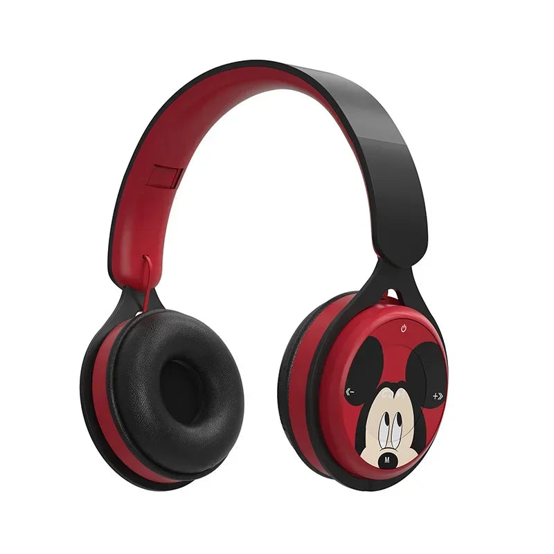 Cuffie Pieghevoli Wireless Bluetooth Disney Stitch AH-806 - HiFi Stereo Sound, Cancellazione Rumore, Microfono Integrato, Impermeabili, Regalo Ideale per Bambini
