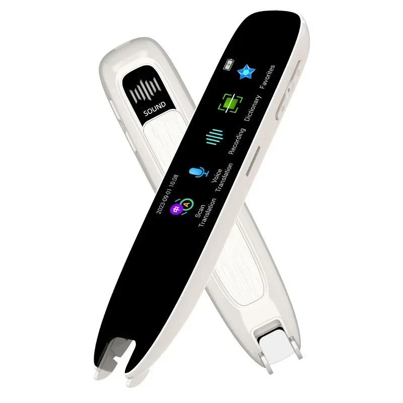 Penna Traduttore con Schermo Touch, Wi-Fi/Hotspot, Funzione Offline - Scansione, Traduzione Vocale e Fotografica in 112 Lingue