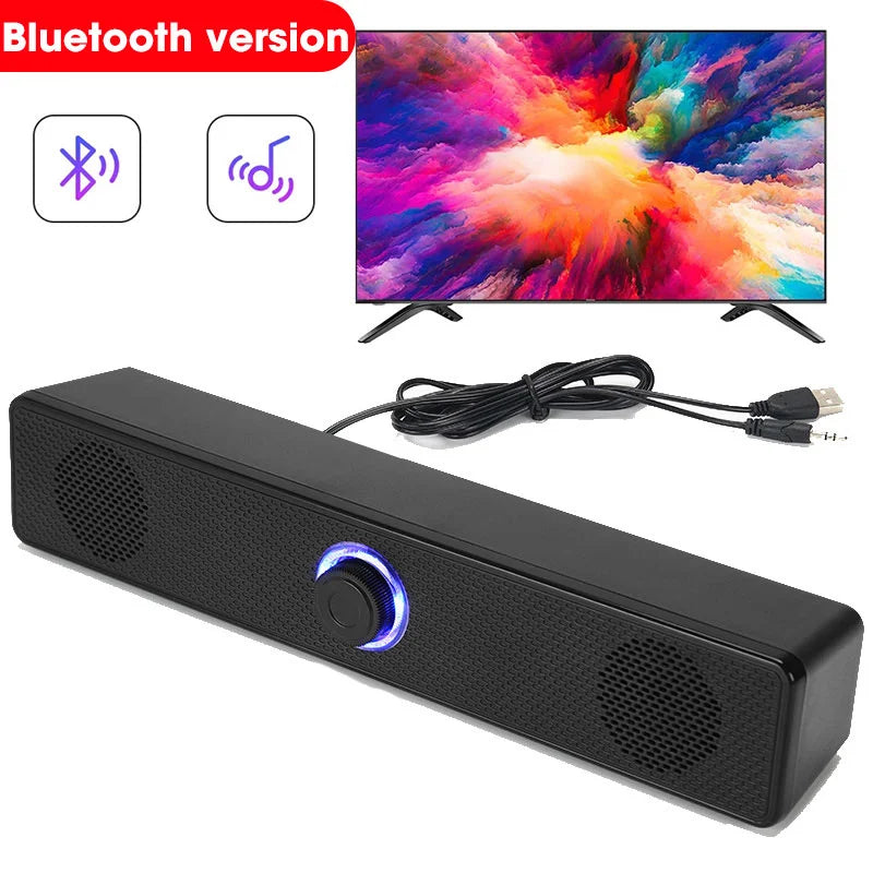 Altoparlante Surround Bluetooth 4D Soundbar Home Theater con Subwoofer - Bassi Potenti