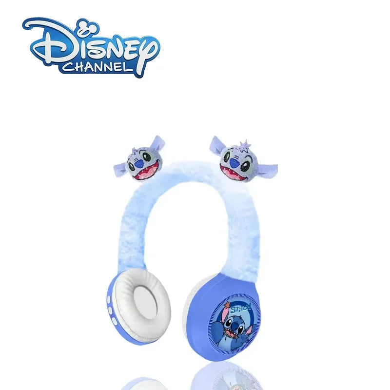 Cuffie Pieghevoli Wireless Bluetooth Disney Stitch AH-806 - HiFi Stereo Sound, Cancellazione Rumore, Microfono Integrato, Impermeabili, Regalo Ideale per Bambini