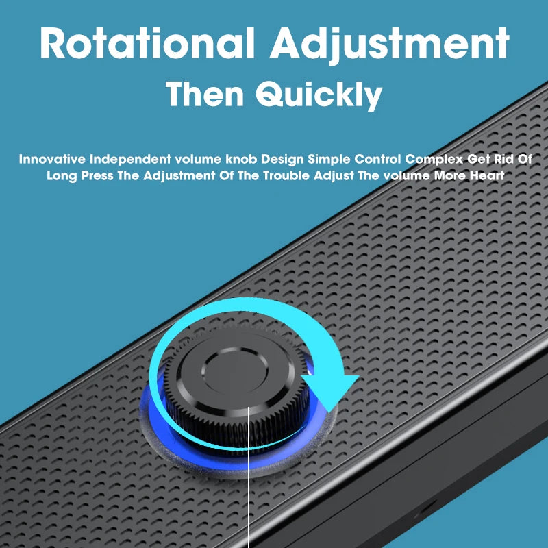 Altoparlante Surround Bluetooth 4D Soundbar Home Theater con Subwoofer - Bassi Potenti