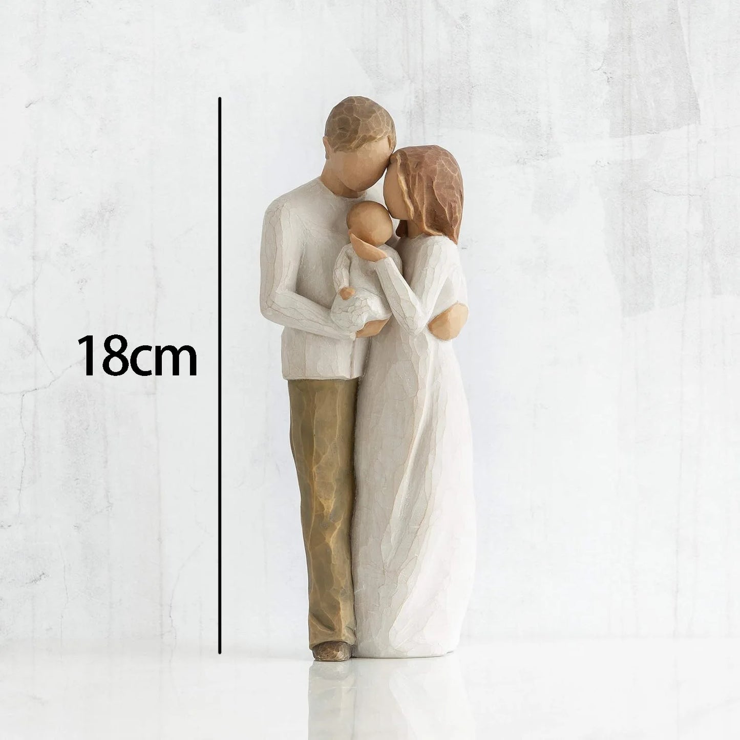 Statue di personaggi Ornamenti per la famiglia Regali di nozze alta qualità Accessori per la casa in resina