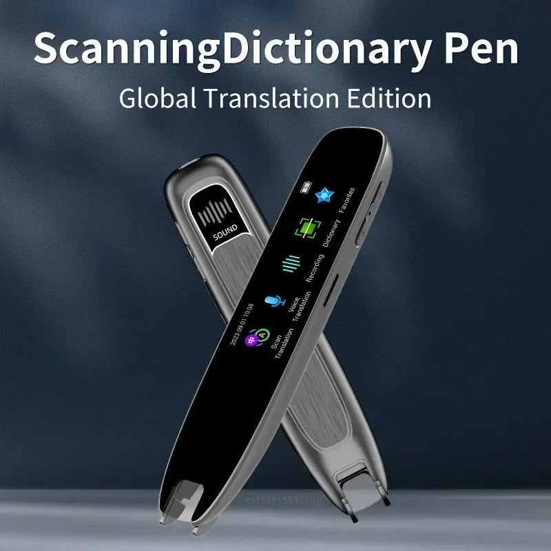 Penna Traduttore con Schermo Touch, Wi-Fi/Hotspot, Funzione Offline - Scansione, Traduzione Vocale e Fotografica in 112 Lingue