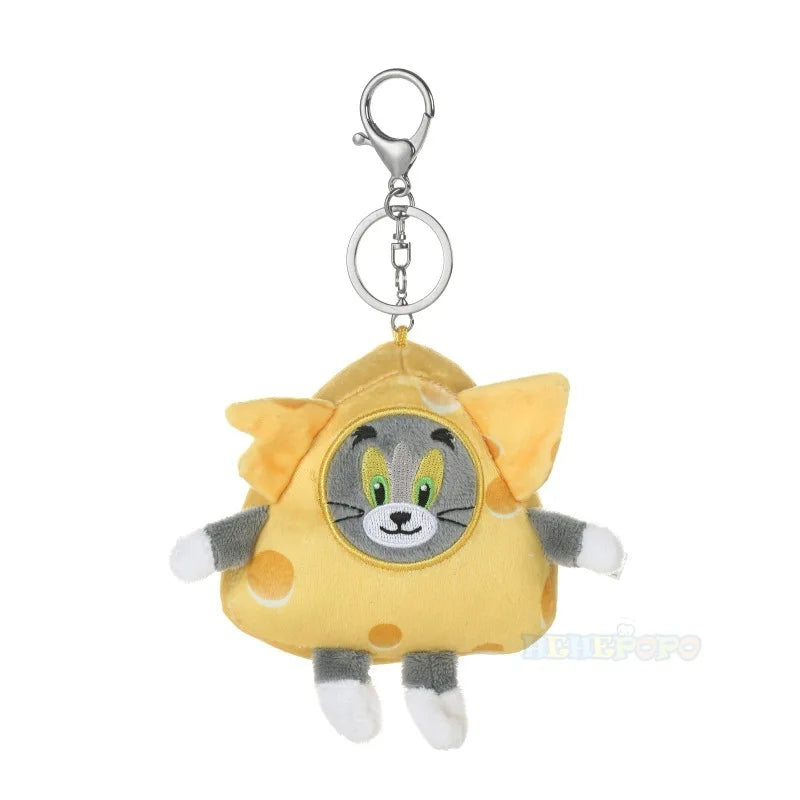 10-38cm Tom e Jerry Carino Formaggio Peluche Giocattolo Divano Letto Cuscino Morbido Comodo Peluche Bambola Coppia Cuscino Cuscino