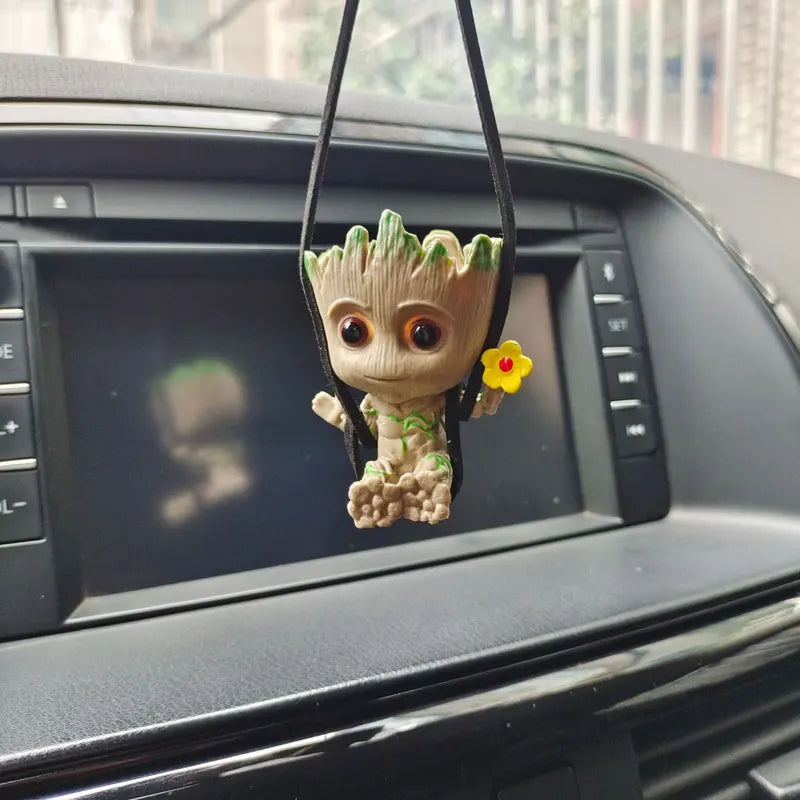Mini Figura di Groot Seduto (5-6cm) – Guardiani della Galassia, Avengers, Stile Anime – Giocattolo Collezionabile e Regalo Perfetto per Bambini e Fan Marvel