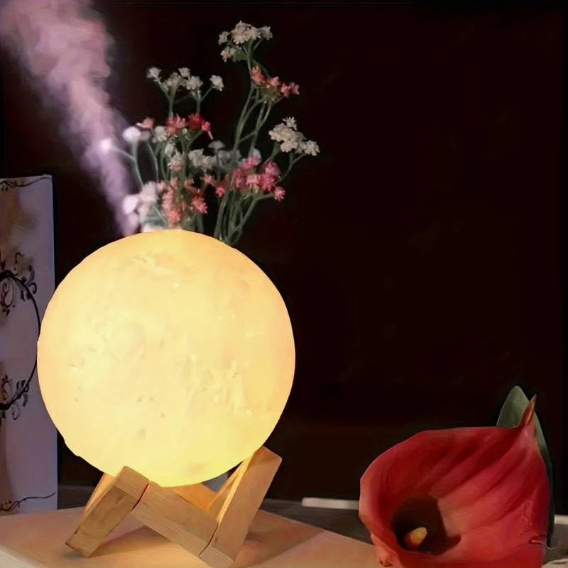 Luce notturna a forma di luna, luci dei pianeti, decorazioni per la casa, ornamenti decorativi da tavolo, luci notturne illuminate da 8 cm