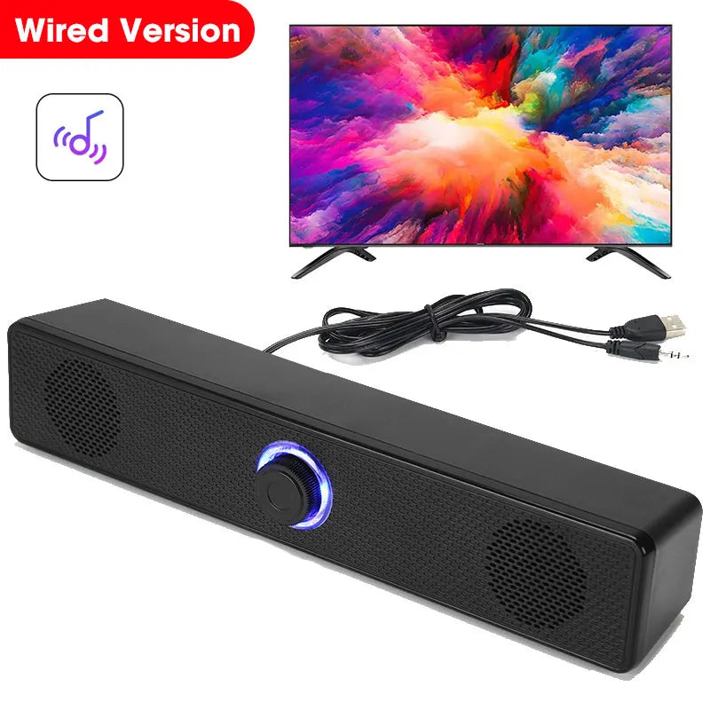 Altoparlante Surround Bluetooth 4D Soundbar Home Theater con Subwoofer - Bassi Potenti