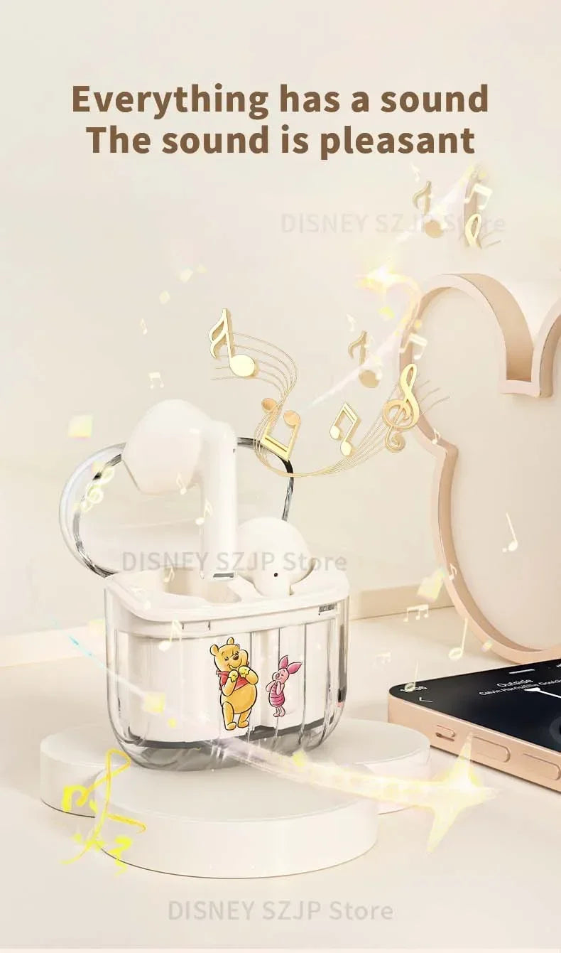 Auricolari Bluetooth Stitch Disney - Cuffie In-Ear Wireless con Cancellazione Attiva del Rumore, HiFi Sound, Bassa Latenza e Design Impermeabile