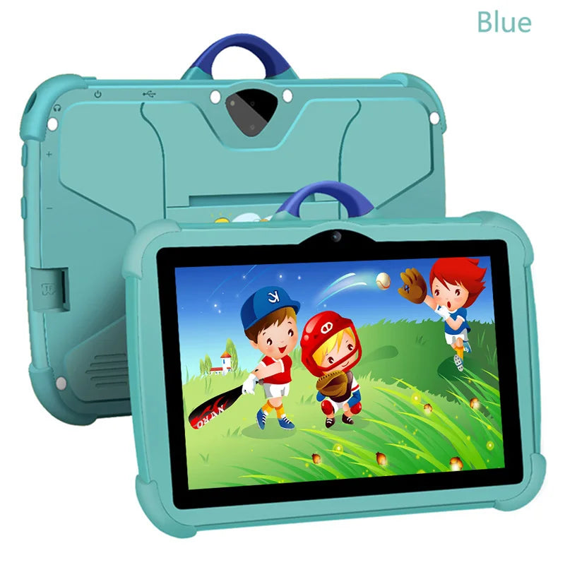 Tablet per Bambini 7 Pollici BDF - Quad Core, 4 GB RAM, 64 GB ROM, Android 13, Doppia Fotocamera, Wi-Fi, Bluetooth, Design Ultra Slim, Ideale per Apprendimento e Giochi