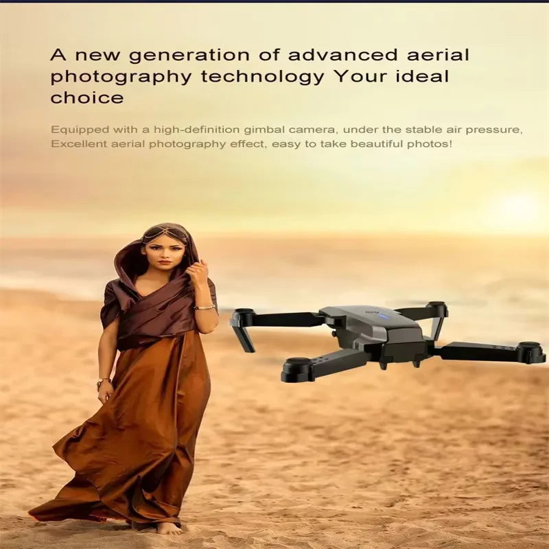 Mini drone professionale drone E88 4K HD telecamera aerea WIFI FPV pieghevole quadricottero