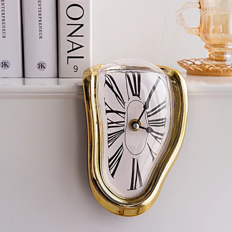 Orologio decorativo da casa, da tavolo, da ufficio in stile Salvador Dalì Orologio Scaffale regalo