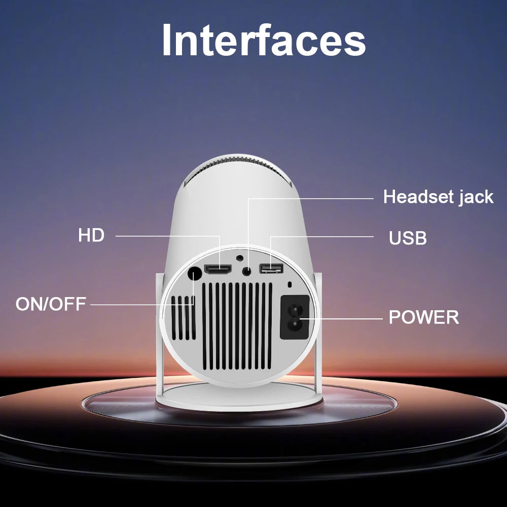 Proiettore Magcubic Cinema Proiettori Portatili per Esterni 4K Android 11 HY300 Pro Wifi6 1080P 1280*720P
