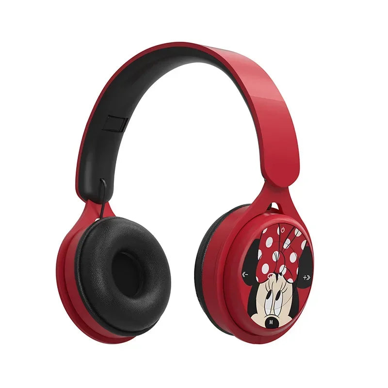 Cuffie Pieghevoli Wireless Bluetooth Disney Stitch AH-806 - HiFi Stereo Sound, Cancellazione Rumore, Microfono Integrato, Impermeabili, Regalo Ideale per Bambini