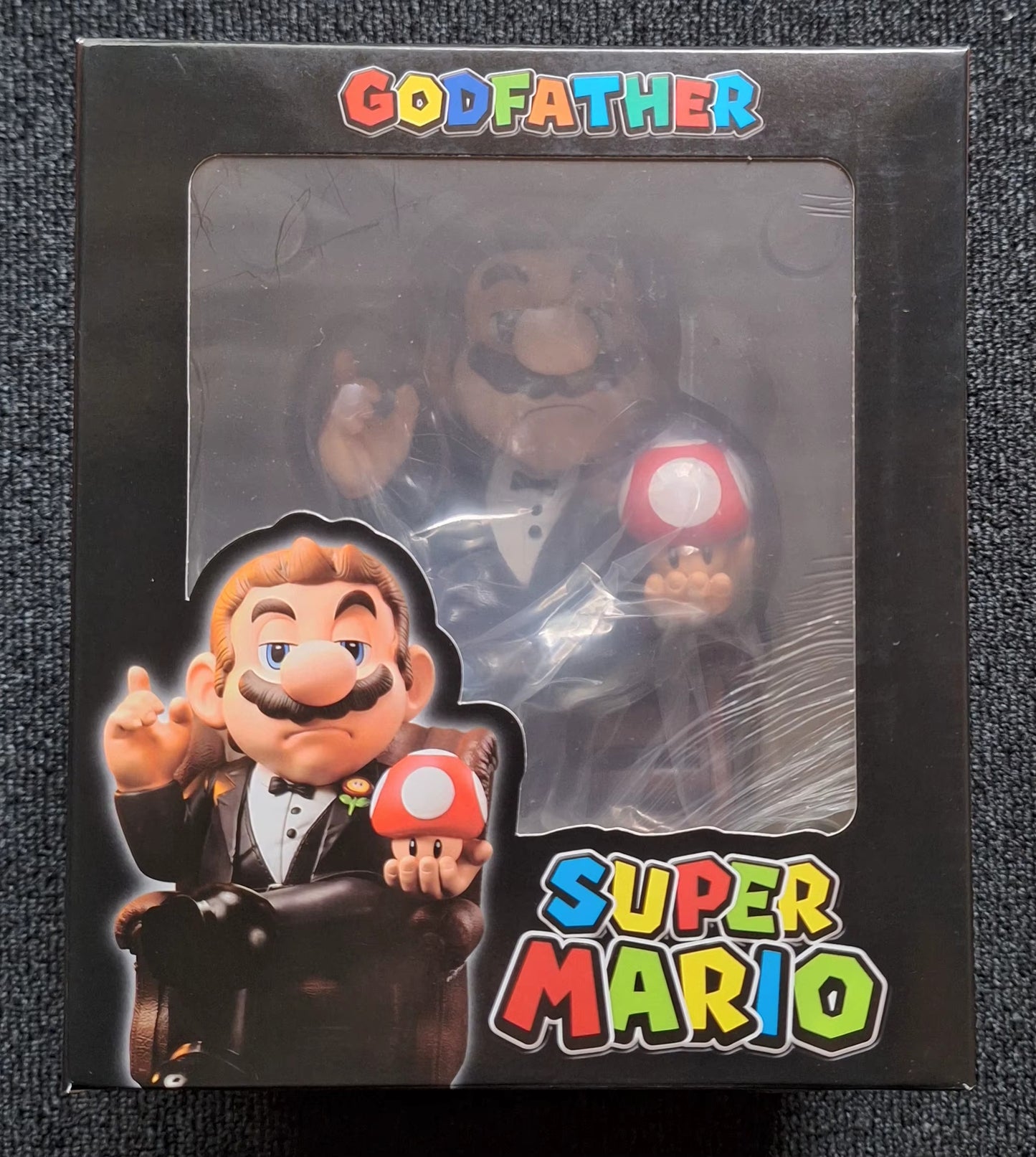 Super Mario "Il Padrino" - Esclusiva Statuina da Collezione