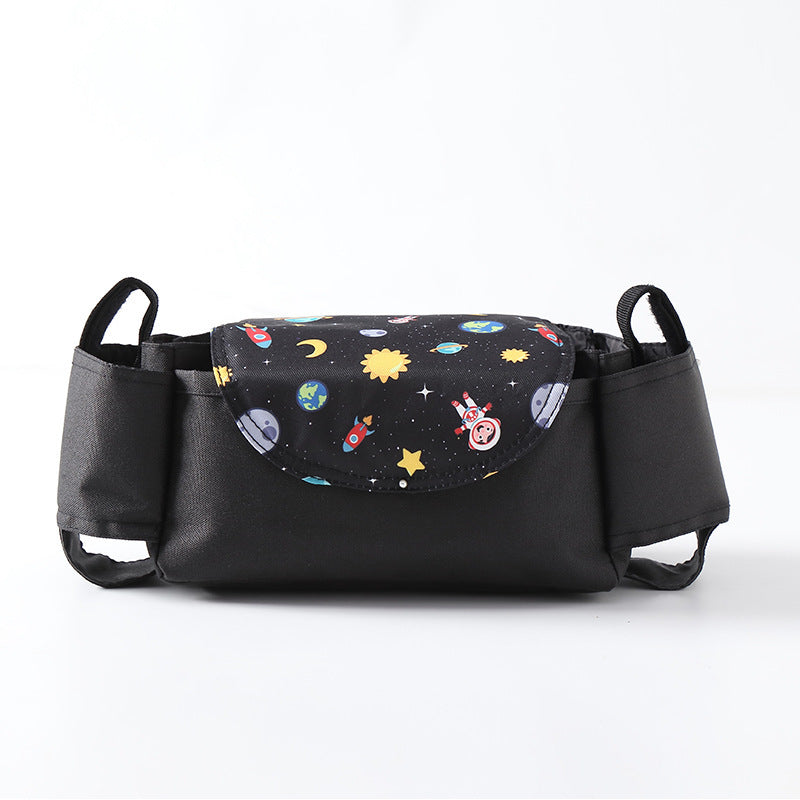 Organizzatore Multifunzione per Passeggino – Borsa Porta Oggetti con Portabiberon