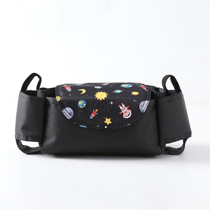 Organizzatore Multifunzione per Passeggino – Borsa Porta Oggetti con Portabiberon