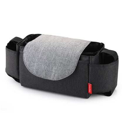 Organizzatore Multifunzione per Passeggino – Borsa Porta Oggetti con Portabiberon