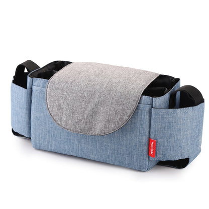Organizzatore Multifunzione per Passeggino – Borsa Porta Oggetti con Portabiberon