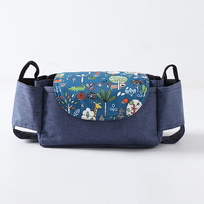 Organizzatore Multifunzione per Passeggino – Borsa Porta Oggetti con Portabiberon