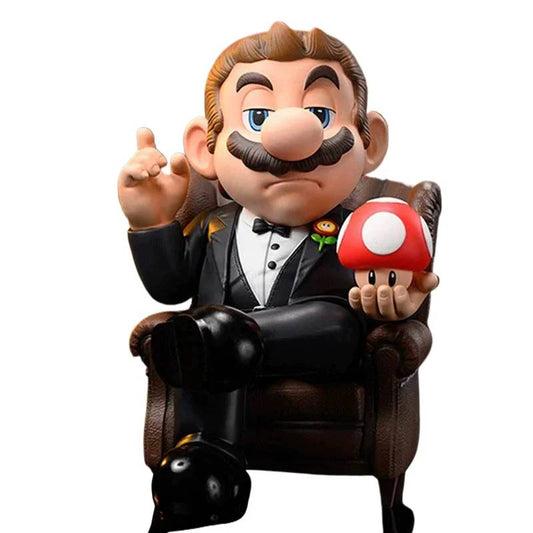 Super Mario "Il Padrino" - Esclusiva Statuina da Collezione