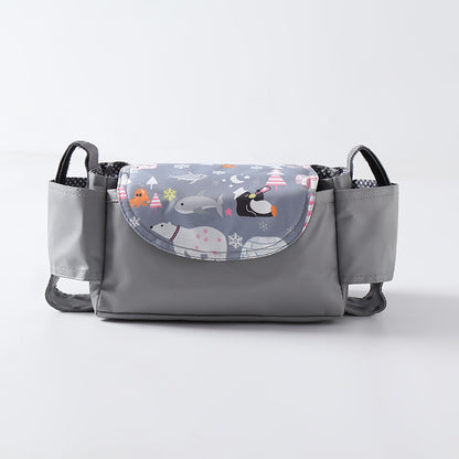 Organizzatore Multifunzione per Passeggino – Borsa Porta Oggetti con Portabiberon