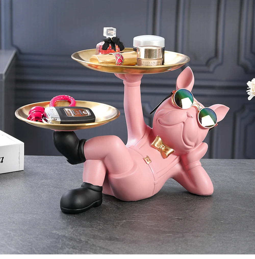 Bulldog da Collezione - Sculture Artistiche per Interni Chic