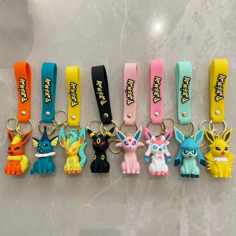 Portachiavi Pokémon Peluche per Borsa e Chiavi