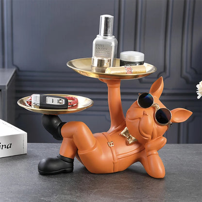 Bulldog da Collezione - Sculture Artistiche per Interni Chic