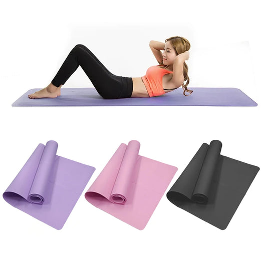 Tappetino Yoga EVA Spessore 4MM - Antiscivolo, per Sport, Fitness, Esercizio, Yoga, Pilates, Ginnastica
