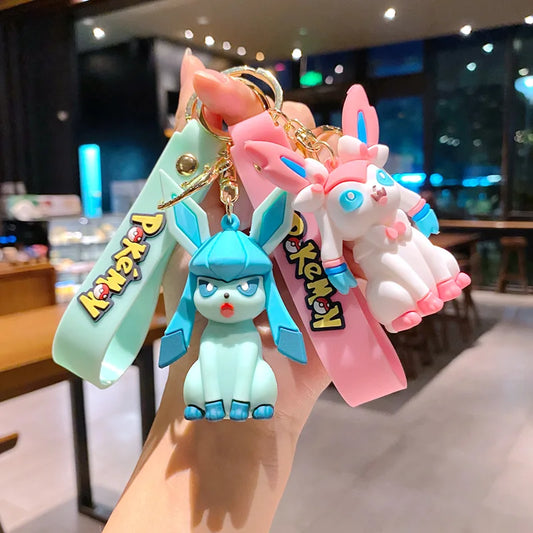 Portachiavi Pokémon Peluche per Borsa e Chiavi