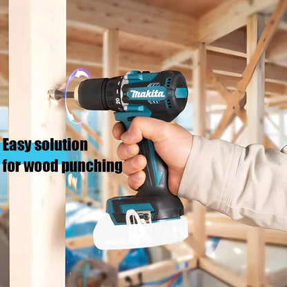 Makita DDF487 18V Cacciavite Trapano a percussione senza fili Elettrico Velocità variabile Motore Brushless Utensili elettrici a percussione Trapano elettrico