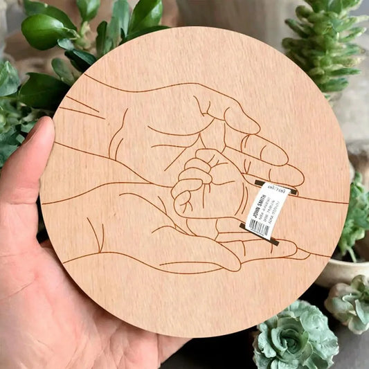 Porta-ricordo inciso per neonato in ospedale, regalo personalizzato per neonati, braccialetto commemorativo per la gravidanza, per la festa della mamma e del papà