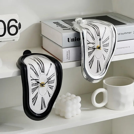 Orologio decorativo da casa, da tavolo, da ufficio in stile Salvador Dalì Orologio Scaffale regalo