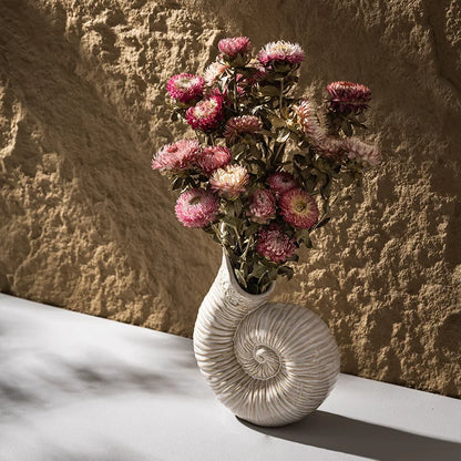 Vaso Conchiglia Ceramica CAPIRON – Elegante Decorazione Nordica Moderna