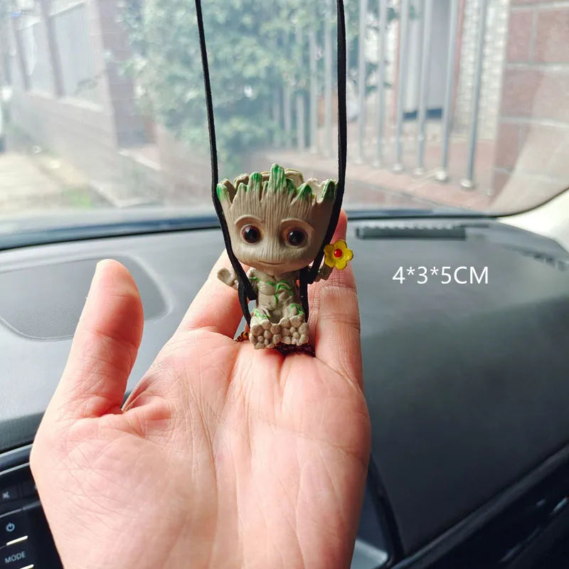 Mini Figura di Groot Seduto (5-6cm) – Guardiani della Galassia, Avengers, Stile Anime – Giocattolo Collezionabile e Regalo Perfetto per Bambini e Fan Marvel