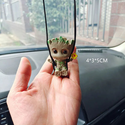 Mini Figura di Groot Seduto (5-6cm) – Guardiani della Galassia, Avengers, Stile Anime – Giocattolo Collezionabile e Regalo Perfetto per Bambini e Fan Marvel