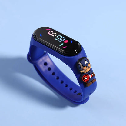 Orologio per Bambini con Personaggi Misti - Mickey, Minnie, Spiderman e Altri