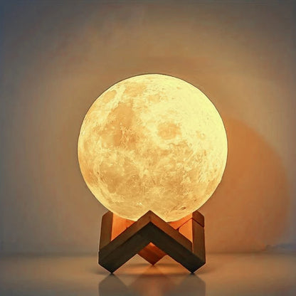 Luce notturna a forma di luna, luci dei pianeti, decorazioni per la casa, ornamenti decorativi da tavolo, luci notturne illuminate da 8 cm