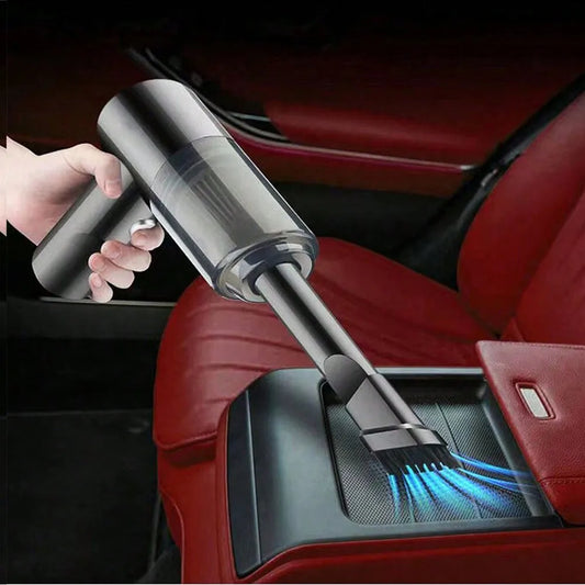 Aspirapolvere combinato 3 in 1 con aspirazione e soffiaggio integrati, aspirapolvere per auto di piccole dimensioni, ricarica USB, aspirapolvere per uso domestico