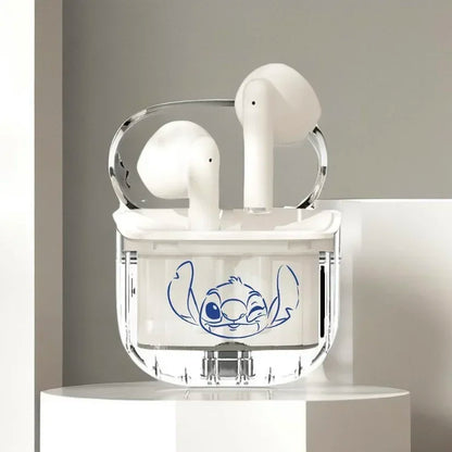 Auricolari Bluetooth Stitch Disney - Cuffie In-Ear Wireless con Cancellazione Attiva del Rumore, HiFi Sound, Bassa Latenza e Design Impermeabile