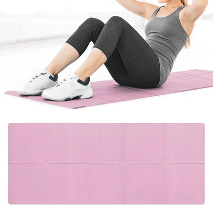 Tappetino Yoga EVA Spessore 4MM - Antiscivolo, per Sport, Fitness, Esercizio, Yoga, Pilates, Ginnastica