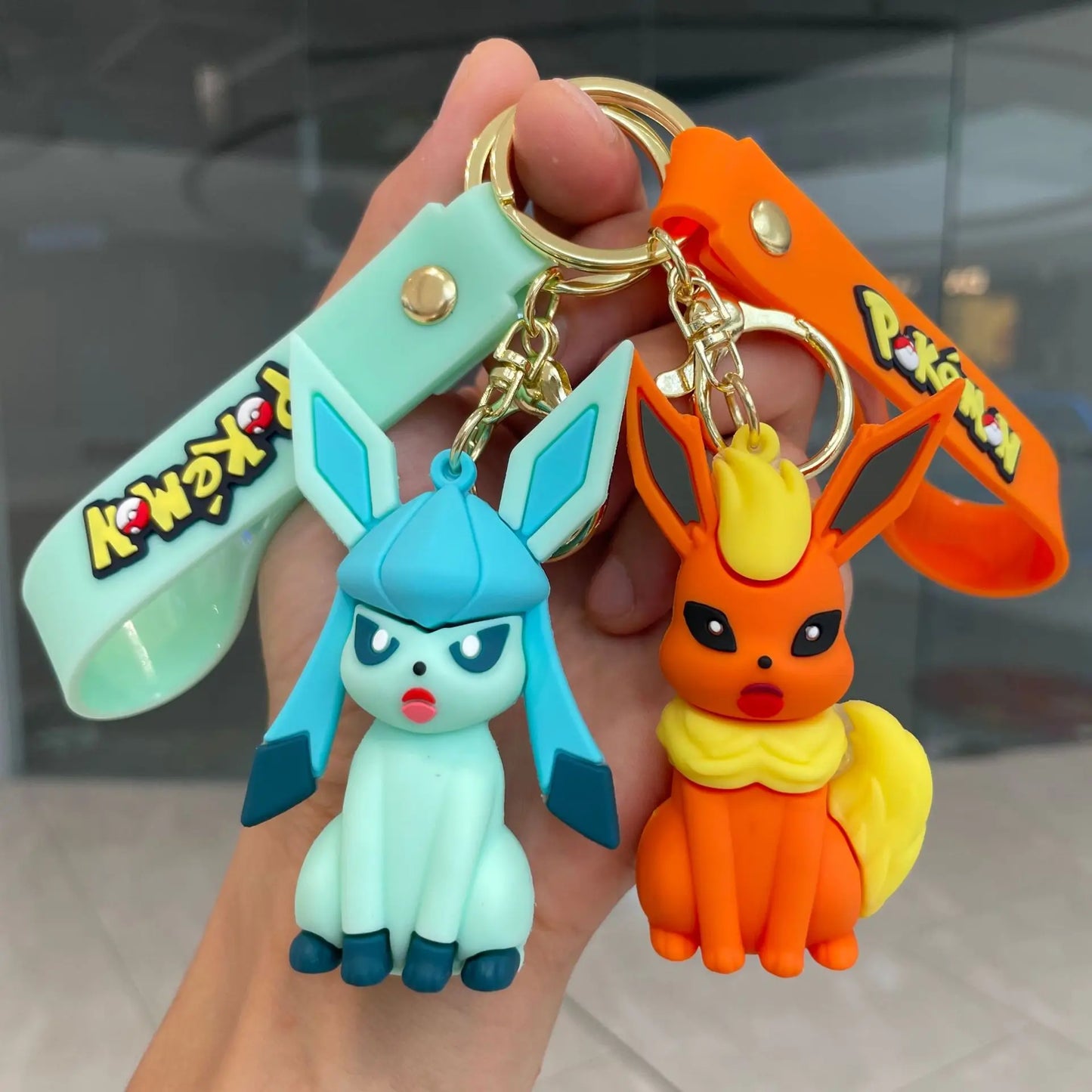 Portachiavi Pokémon Peluche per Borsa e Chiavi